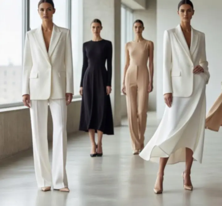 Szerkesztőségi hangulatú divatfotó 2026-os trendi outfittel